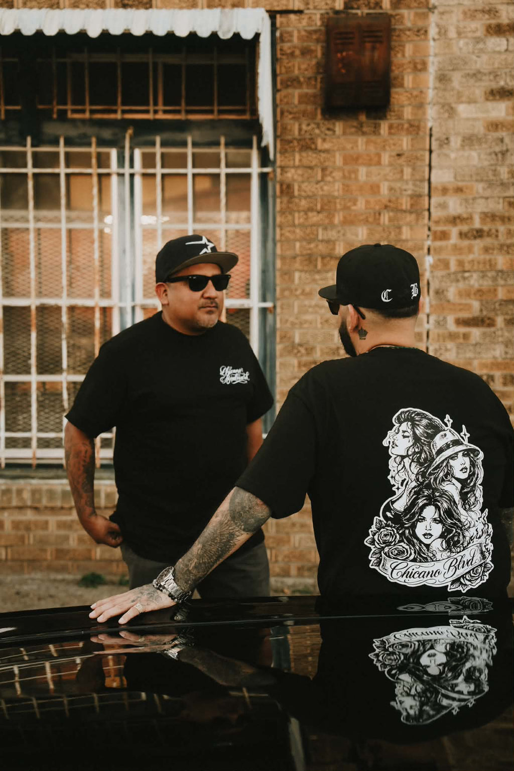 Chicano Boulevard - 3 Face Rucas T-Shirt