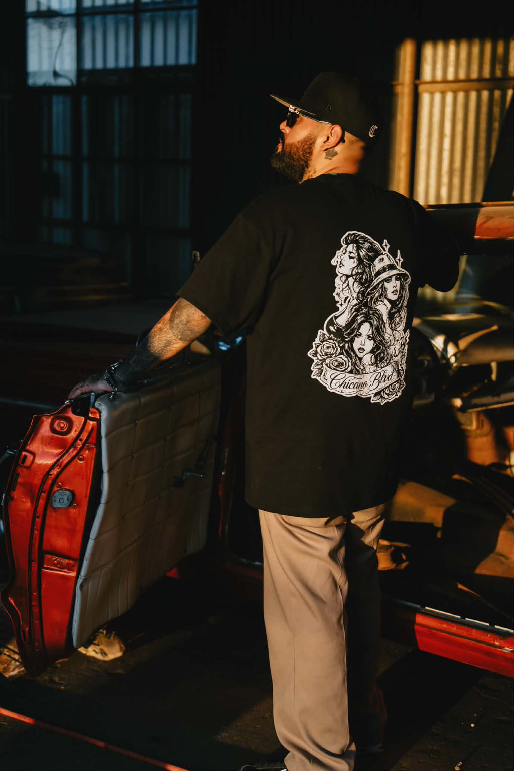 Chicano Boulevard - 3 Face Rucas T-Shirt